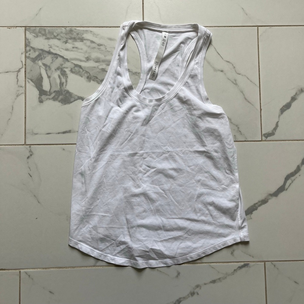 Lululemon love tank top white color sz 6